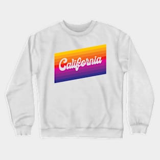 Retro 70s California Crewneck Sweatshirt